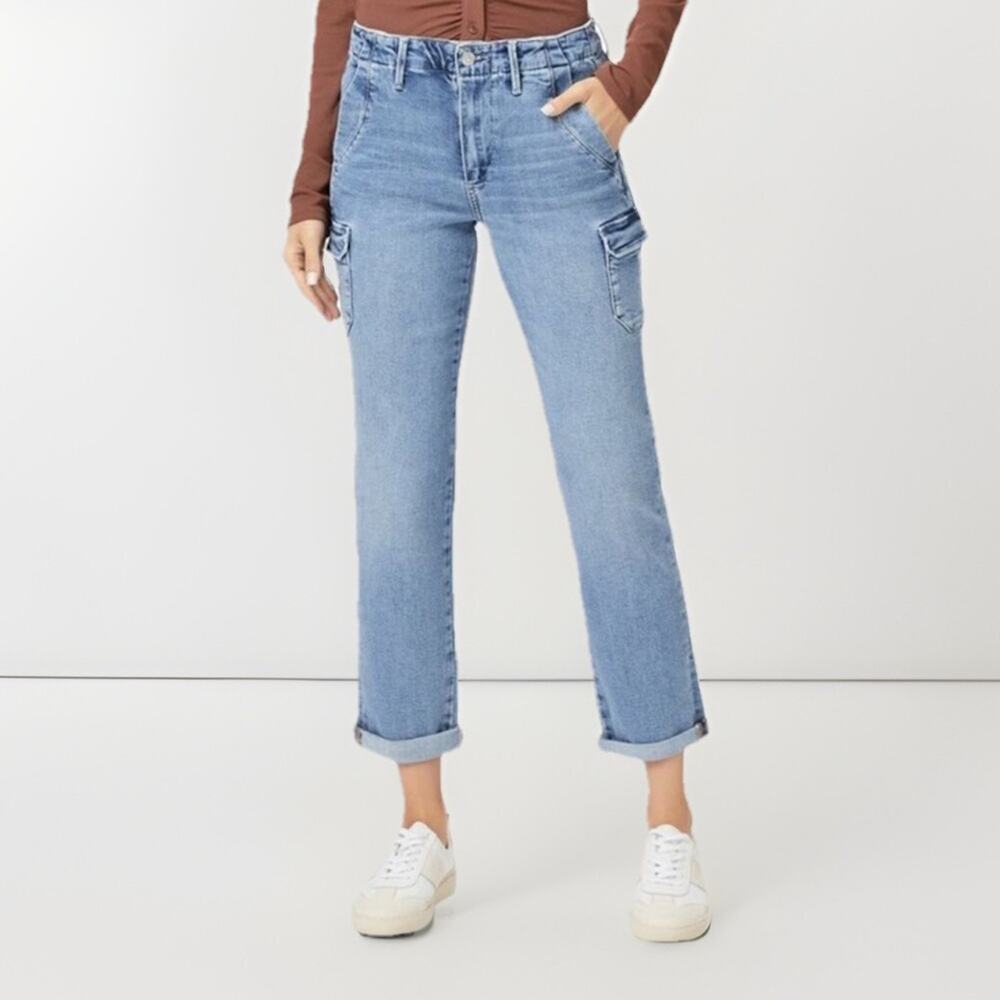 PAIGE Cargo Jeans Drew Suli Women’s Size 31 FAST SHIPPING 3343-12